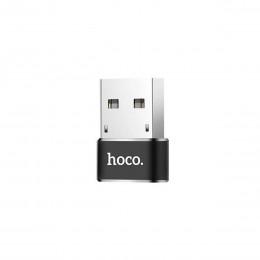 Переходник адаптер OTG USB A - USB Type-C HOCO UA6